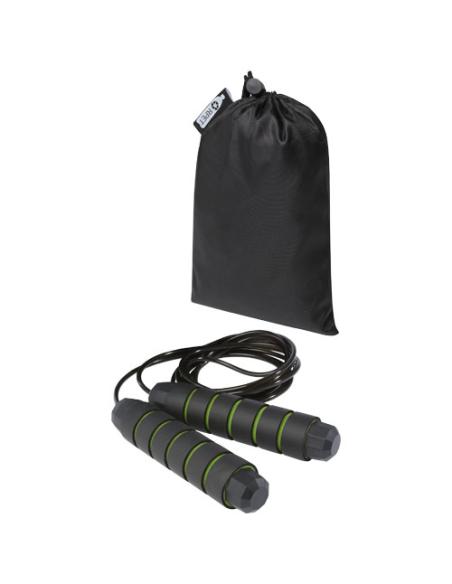 Cuerda de saltar suave en bolsa de PET reciclado N36120721