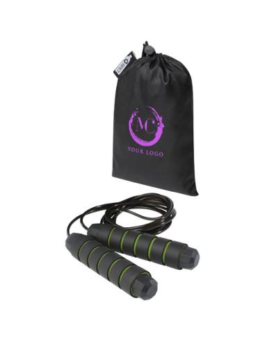 Cuerda de saltar suave en bolsa de PET reciclado N36120721