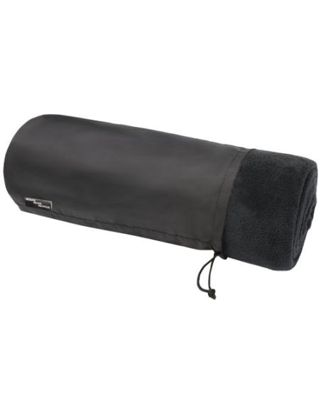 Manta de tejido polar coral de RPET certificada GRS N09191311