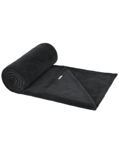 Manta de tejido polar coral de RPET certificada GRS N09191311