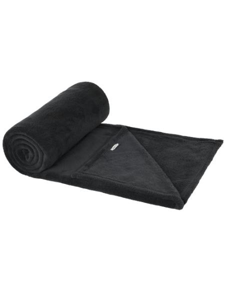 Manta de tejido polar coral de RPET certificada GRS N09191311