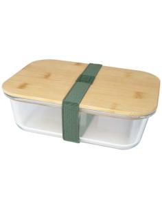Fiambrera de vidrio con tapa de bambú N60672311