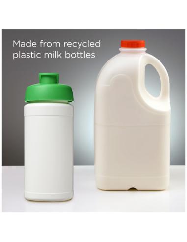 Bidón deportivo con tapa Flip de material reciclado de 500 ml N39164012