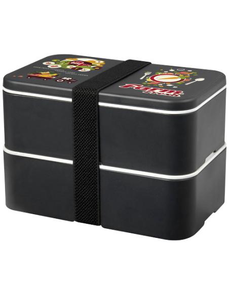 Fiambrera doble de 700+700 ml N38281012