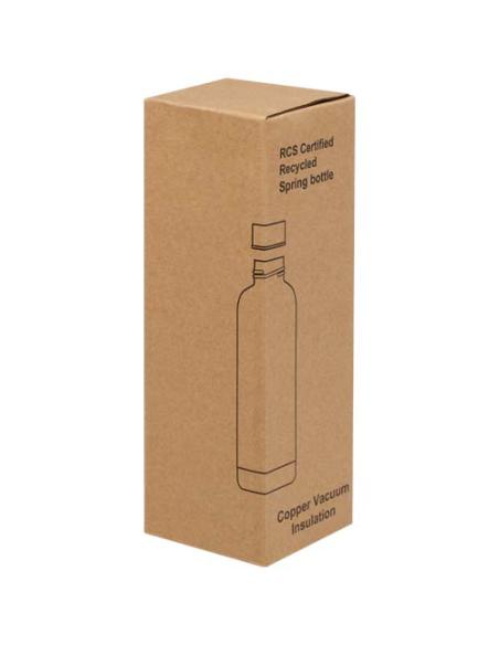 Bidón con aislamiento de cobre de 500 ml de acero inóxidable reciclado con certificado RCS N04897001