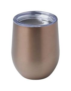 Taza con aislamiento de cobre de 350 ml de acero inóxidable reciclado con certificado RCS N10997001