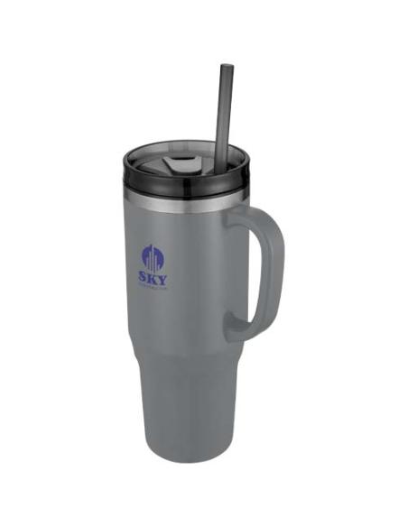Vaso térmico con pajita de 1200 ml con certificado RCS N28108001