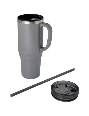 Vaso térmico con pajita de 1200 ml con certificado RCS N28108001