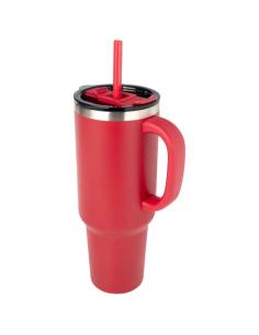 Vaso de cobre de 1200 ml con doble pared, pajita, aislamiento y certificado RCS N10208001