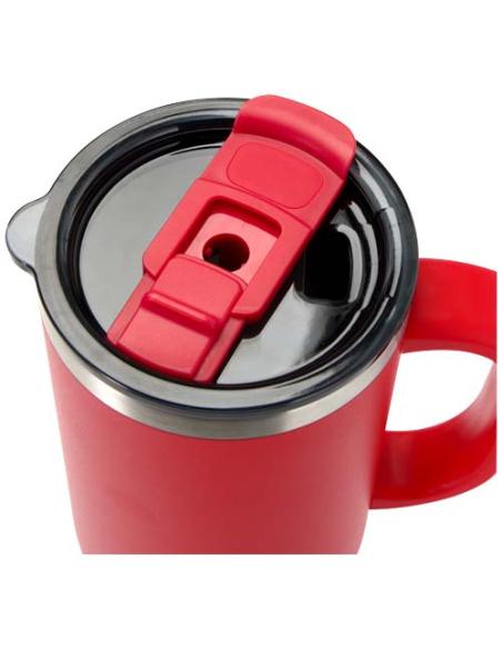 Vaso de cobre de 1200 ml con doble pared, pajita, aislamiento y certificado RCS N12208001