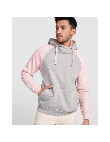 Sudadera con capucha bicolor unisex N0G88501R
