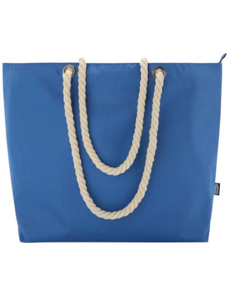 Bolsa de playa refrigeradora de material reciclado GRS con asas de cuerda 23L N35970031
