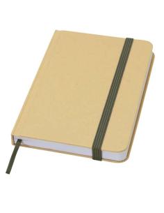 Libreta de tapa dura A6 de material reciclado con páginas lisas N10220601