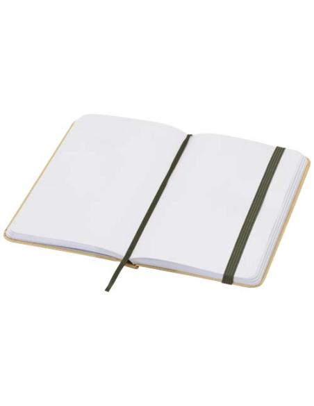 Libreta de tapa dura A6 de material reciclado con páginas lisas N46220601