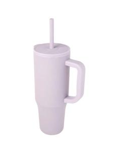 Vaso con aislamiento de 900 ml con certificado RCS y pajita de silicona N10768001