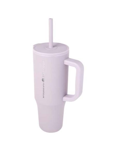 Vaso con aislamiento de 900 ml con certificado RCS y pajita de silicona N53768001