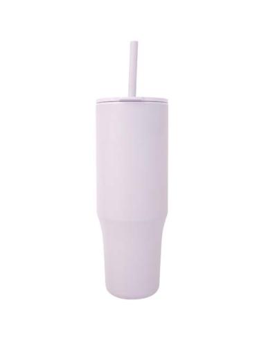 Vaso con aislamiento de 900 ml con certificado RCS y pajita de silicona N53768001