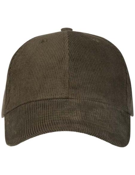 Gorra de 6 paneles de pana reciclada N46370111