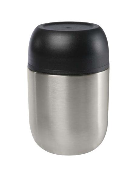 Fiambrera de 480 ml de acero inoxidable reciclado de doble pared con cuchara plegable N18124311