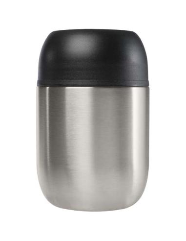 Fiambrera de 480 ml de acero inoxidable reciclado de doble pared con cuchara plegable N18124311