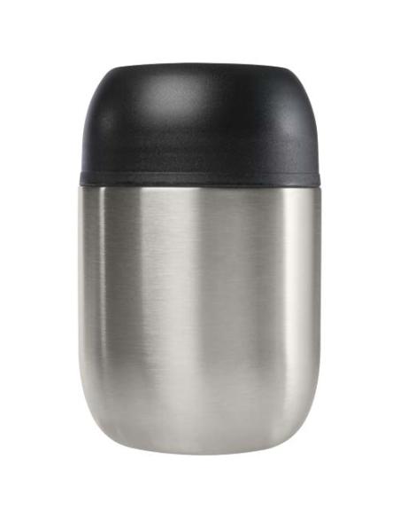 Fiambrera de 480 ml de acero inoxidable reciclado de doble pared con cuchara plegable N18124311