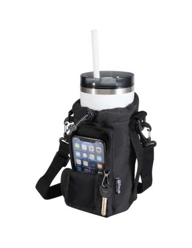 Bolsa para botellas de viaje reciclada de 2 litros N09567021