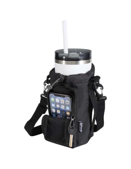 Bolsa para botellas de viaje reciclada de 2 litros N09567021