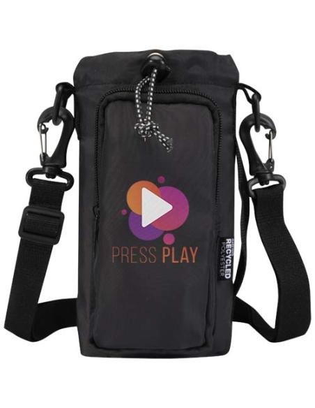 Bolsa para botellas de viaje reciclada de 2 litros N09567021