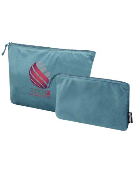 Set de neceseres de terciopelo reciclado con certificado GRS N46967021