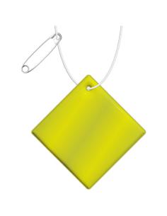 Colgante de PVC reflectante en forma de diamante grande H-20 N10621RP1