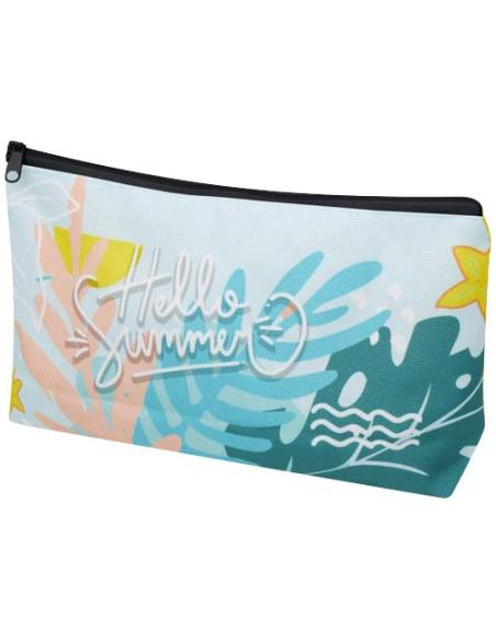 Neceser de viaje de rPET en sublimación (pequeña) N09960LP1