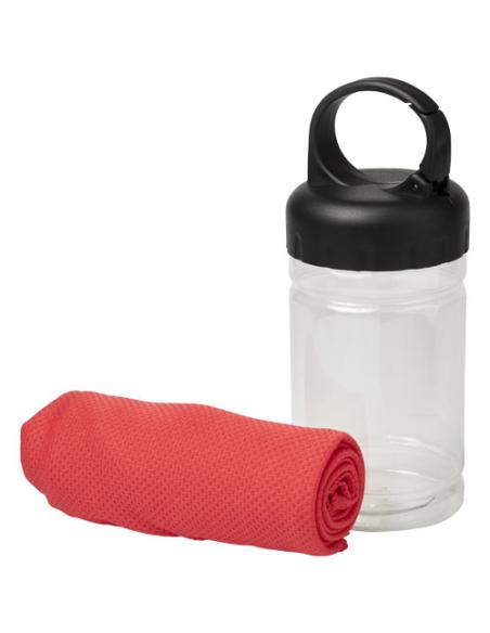 Toalla refrescante en bote de PET N40071621