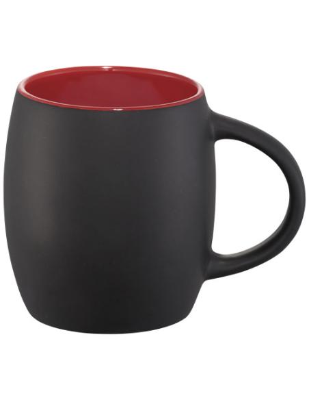 Taza de cerámica de 400 ml con base de madera N20664001