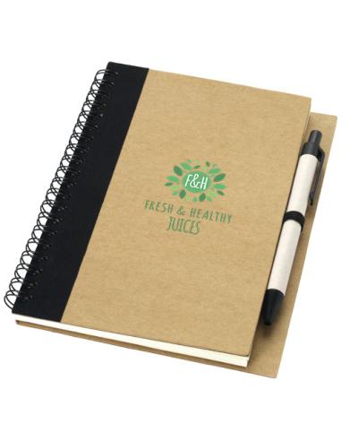 Libreta de papel reciclado con bolígrafo N10862601