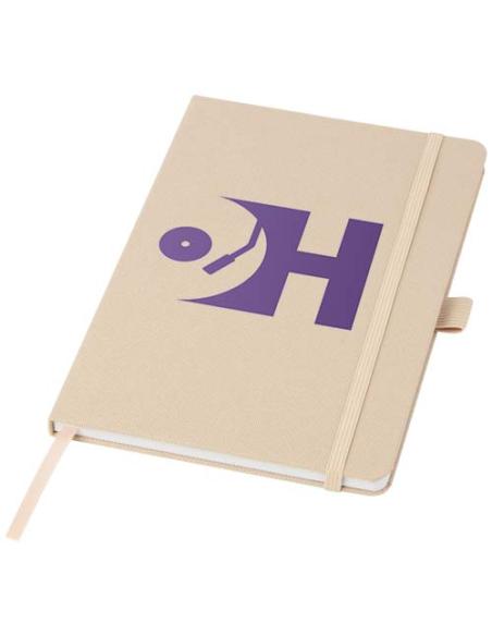 Libreta de papel reciclado A5 con tapa de PET reciclado N70367701