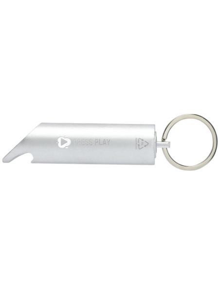 Luz LED IPX de aluminio reciclado y abrebotellas con llavero N18475401