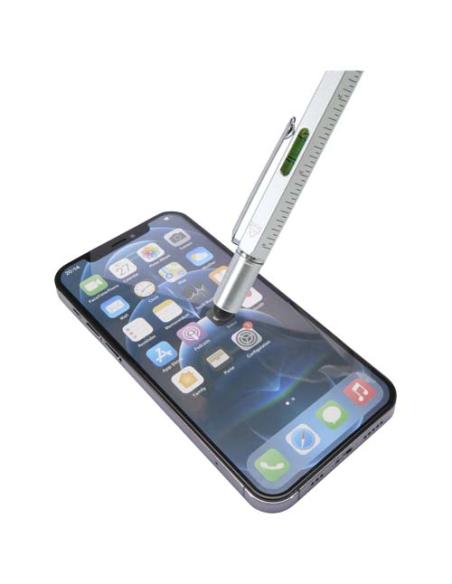 Bolígrafo multifunción de aluminio reciclado (tinta negra) N18809701