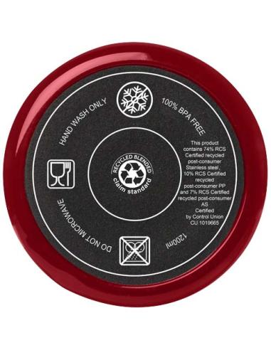 Vaso térmico con pajita de 1200 ml con certificado RCS N12108001