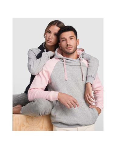 Sudadera con capucha bicolor unisex N06B8501R