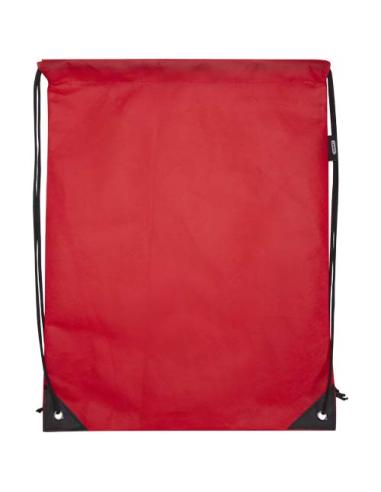 Bolsa de tela sin tejer de material reciclado GRS con cordón de 5 l N12080031