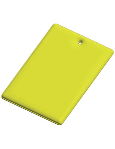 Colgante de PVC reflectante rectangular grande H-12 N31801RP1