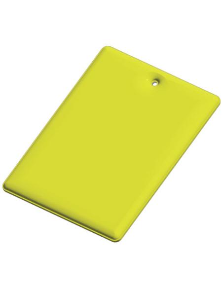 Colgante de PVC reflectante rectangular grande H-12 N31801RP1