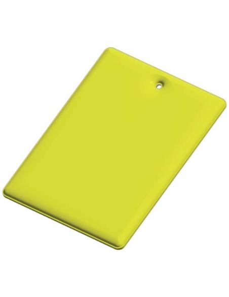 Colgante rectangular ligero de PVC reflectante, tamaño grande N31531RP1