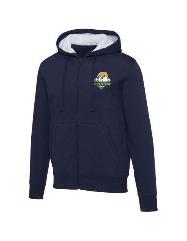 Sudadera sherpa con cremallera completa y capucha N05570593
