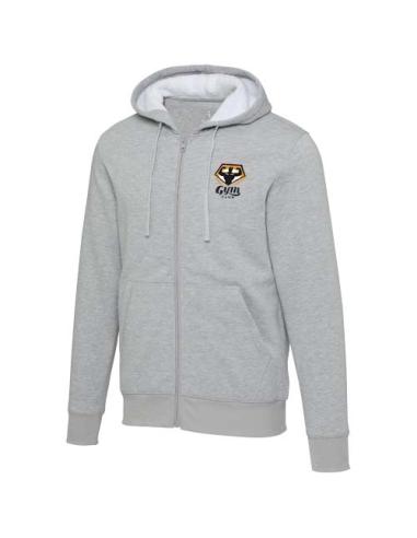 Sudadera sherpa con cremallera completa y capucha N00870593