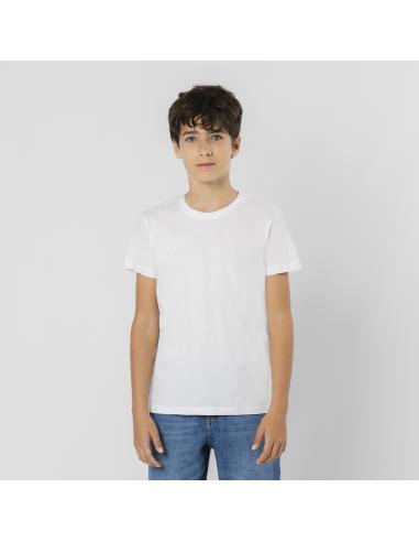 Camiseta Niño Blanca N91022
