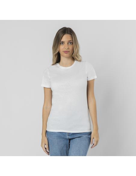 Camiseta Mujer Blanca N32022