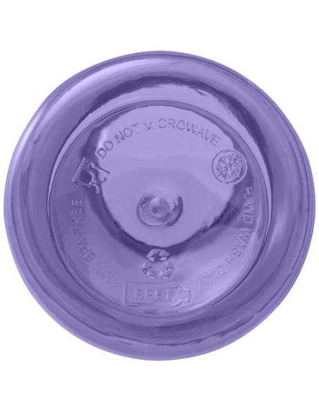 Bidón de 400 ml de plástico reciclado con mosquetón y certificación RCS N73877001