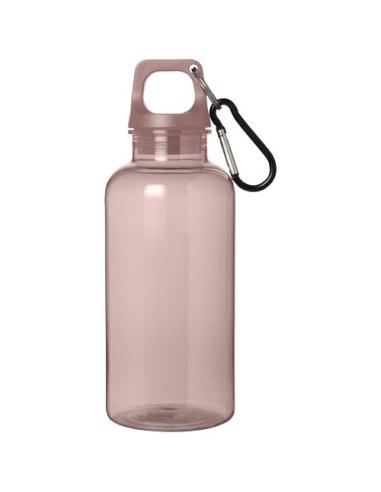 Bidón de 400 ml de plástico reciclado con mosquetón y certificación RCS N04877001