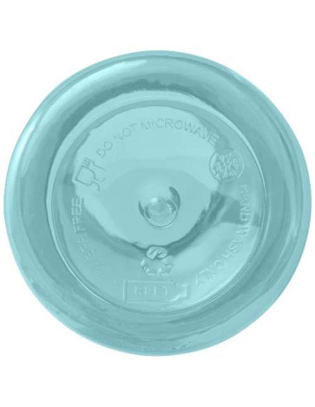 Bidón de 400 ml de plástico reciclado con mosquetón y certificación RCS N15877001